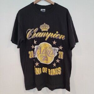 Los Angeles 2020 Champion King Of Rings LABRON MENS XL T-SHIRT